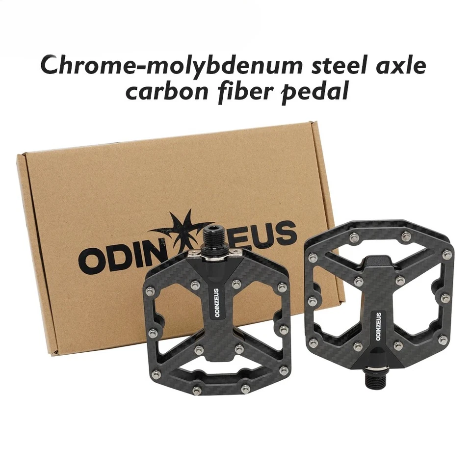 Ultra-light Titanium Alloy Shaft MTB/Road Bicycle Pedals Lightweight Accessories - Image 1 of 4