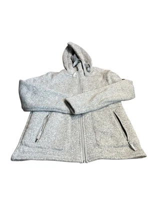 Sudadera con Capucha Free Country Mujer Gris Manga Larga Cremallera Completa Talla Grande Foto 1 de 4