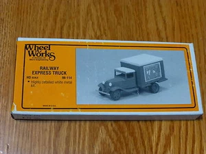 Wheel Works HO #96114 Ford -Railway ExpressTruck w/Decals 1934 - Picture 1 of 1