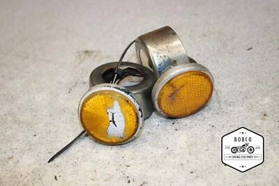 1974 Yamaha RD200 REFLECTORS FORK TRIM RINGS H4-4585.XK - Изображение 1 из 4