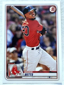 2020 Bowman #45 Mookie Betts Boston Red Sox Card For Sale - Picture 1 of 2