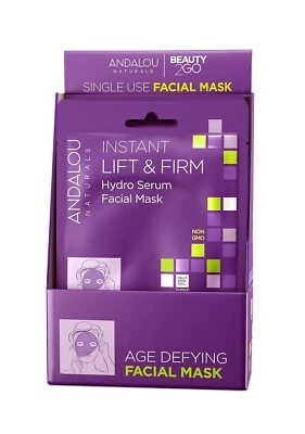Andalou Naturals Instant Lift & Firm Facial Mask - Age Defying - Pac of 6 - Image 1 of 3