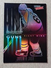 1999-00 Ultimate Victory Smokin' Guns Jaromir Jagr #1 Pittsburgh Penguins