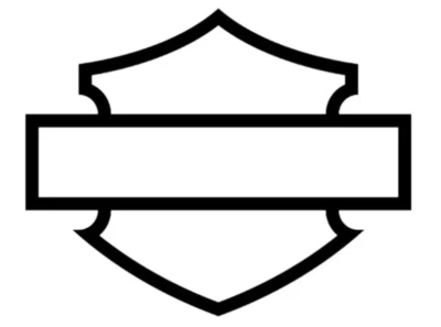 Harley Shield Bar Vinyl Sticker - Davidson Decal Car Truck Motorcycle Bike - Image 1 of 3