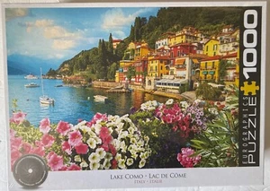 Rompecabezas de 1000 piezas Lago de Como, Italia, ¡caja sellada nueva! - Imagen 1 de 5