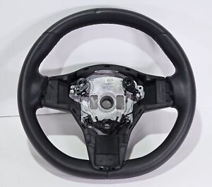 ✅️ 2017-2023 Tesla Model 3 Y Steering Wheel Leather Black OEM 1095222-00-K