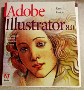 Adobe Illustrator 8.0 - Guía del usuario vintage 1998 solamente - Imagen 1 de 5