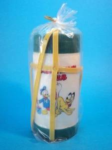 DE COLECCIÓN AÑOS 70 * DONALD & PLUTO * BOTELLA TÉRMICA MICKEY MOUSE CLUB WALT DISNEY - Imagen 1 de 3
