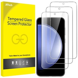 JETech Screen Protector for Samsung Galaxy S23 FE 6.4-Inch, 3-Pack - Picture 1 of 7
