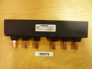 SIEMENS 3NY1237, 2 x 3 Phasen Sammelschiene zur Verwendung mit 3NP35 oder 3NP401 ** 7 Stück ** - Bild 1 von 4