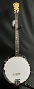 Gold Tone CC-100R Cripple Creek 5-String Banjo Blonde Natural Finish w/ Gig Bag - Picture 1 of 13