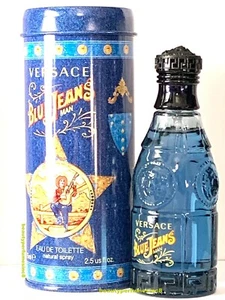 Versace Blue Jeans 2.5 oz / 75 ml Eau de Toilette Spray, Men's Perfume NEW - Picture 1 of 1