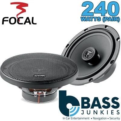 Focal Auditor 240 watts 6.5" 16.5cm 2-Way Coaxial Speakers + Grills (PAIR) - Image 1 of 4