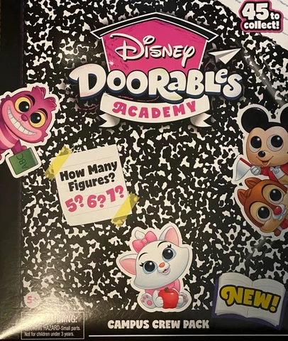 Disney Doorables Academy Campus Crew Figures Cover