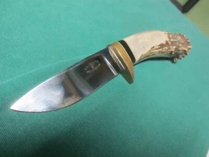 J.L. Johnson Stag Handle Custom Knife - Picture 1 of 8