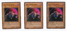 3x RED-MOON BABY PSV-090 Yu Gi OH! Unlimited RARE Card LP