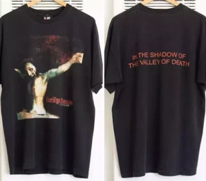 2000 Marilyn Manson Holy Wood Reprint 2 Side Classic Retro Unisex Tshirt S-5XL - Picture 1 of 1