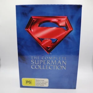 The Complete Superman Collection (DVD, 2001) Reeve, Hackman (4 DVD Set) Vintage - Picture 1 of 5