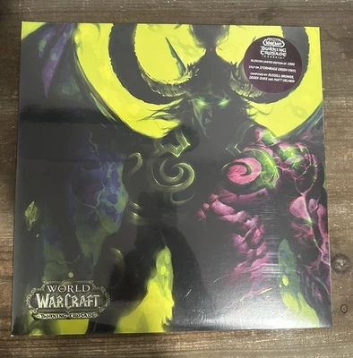 World Of Warcraft Burning Crusade 2xLP Vinyl Blizzcon Green Color Limited /1000 - Image 1 of 2