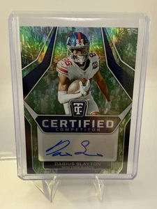 2024 Panini Totally Certified Certified Competitor Darius Slayton Auto Camo 2/25 - Bild 1 von 2