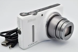 ⏯️ [Near Mint] Nikon COOLPIX S9400 Compact Digital Camera white from Japan - Picture 1 of 15