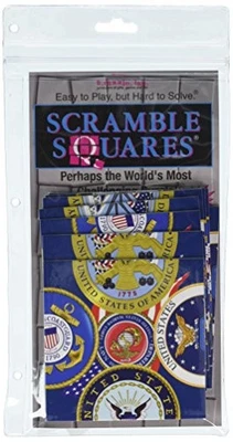 Rompecabezas Scramble Squares Servicios Armados de Estados Unidos Foto 1 de 2