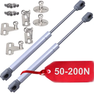 Gasdruckfeder universal Gasfeder Dämpfer Kompressionsfeder Klappenbeschlag 200N - Bild 1 von 14