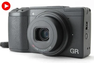 Video【MINT w/Case】Ricoh GR Il 16.2MP Black Digtal Camera From JAPAN - Picture 1 of 10