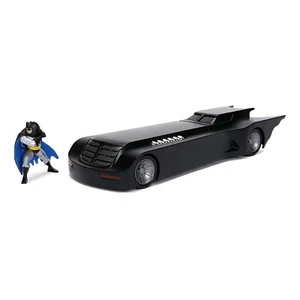 Jada 1:24 Animated Series Batmobile with Batman Figure DC 30916 Movie Diecast - Picture 1 of 6