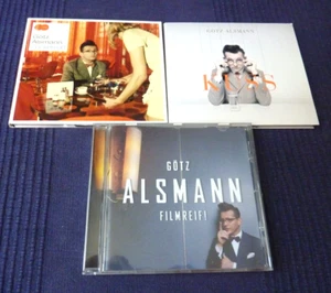 3 CDs Götz Alsmann Zuckersüß (1999) & Filmreif (2001) & Kuss (2005) Wahnsinn - Picture 1 of 9