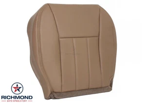 For 1997 1998 Jeep Cherokee Limited Sport -Driver Bottom Leather Seat Cover Tan - Picture 1 of 13