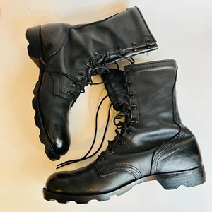 Ro-Search Black Military Combat Boots Size 10R - Picture 1 of 11