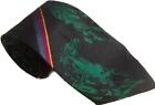 Polo Ralph Lauren 1990S Vintage Striped Big Pony Silk Jacquard Necktie Tie