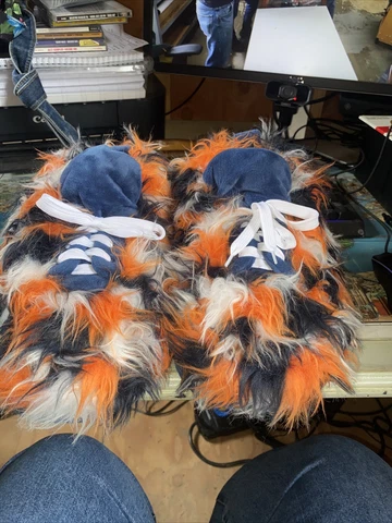 denver broncos Slippers Cover