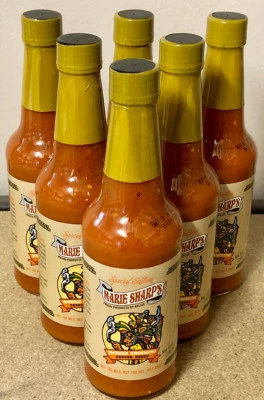 MARIE SHARPS Marie Sharp's Smoked Habanero Hot Sauce (10 oz) - 6 pack of Bottles