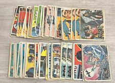 1966 TOPPS BATMAN BLACK BAT TRADING CARD LOT OF 76: 31 Different Canadian V5