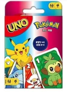 UNO Pokemon Card Board Game Korean Version Special Rule Snorlax Geckoga - Picture 1 of 10