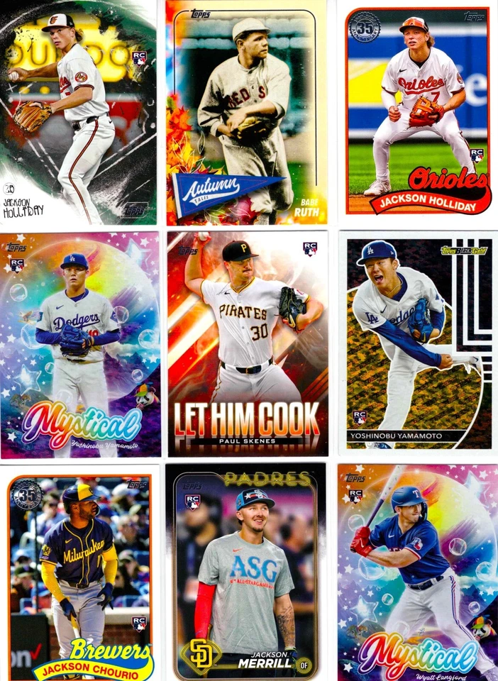 2024 Topps Update Baseball: MISC INSERTS Cruz Skenes !! Pick From HUGE List !! - Image 1 of 1