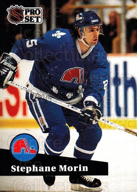 1991-92 Pro Set #201 Stephane Morin - Image 1 of 1