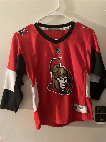 NHL Ottawa Senators Jersey Home Red Kids Sweater Size M 4 - 7 NEW Cover