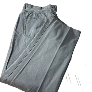 Covington Men Size 40x32 Gray Straight 5 Pocket Pants Denim Cotton Regular Fit - Picture 1 of 9