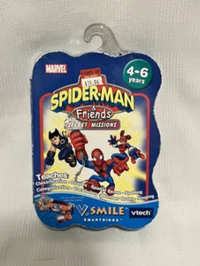 VTech VSmile Spiderman & Friends Secret Mission Game Cartridge New in Packge - Picture 1 of 5