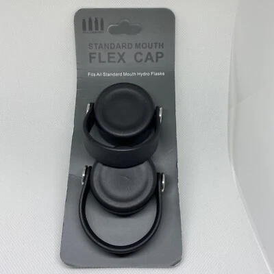 Set of 2 Standard Mouth Flex Caps For Hydro Flask Fits All Standard Mouth Hydro - Image 1 of 2