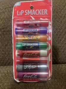 VTG Lip Smacker Coca-Cola Lip Flavored Lip Balm 8 Count Flavors Coke Lip Gloss - Picture 1 of 2