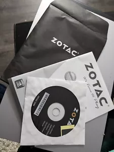 ZOTAC GT610 SYNERGY EDITION 1GB 64BIT DDR3 PCI-e DOCUMENTATIONS AND DVD ONLY - Picture 1 of 2