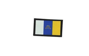 Patch bedruckt bestickt Reise Souvenir Biker Rucksack Flagge Kanarische Inseln - Bild 1 von 1