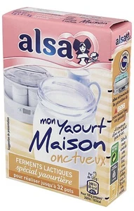 *2er Set* ALSA Mein Joghurt HAUS cremig Milchsäurebakterien (2 x 32 Gläser) - Bild 1 von 2