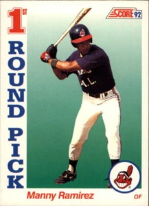 1992 Score #800 Manny Ramirez Rookie Card - Bild 1 von 2
