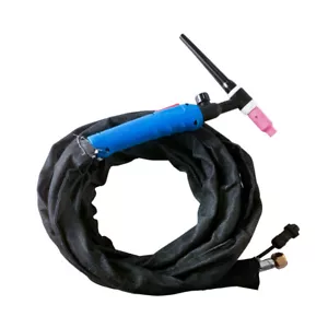 WP-17FV Torcia di saldatura TIG raffreddata ad aria testa valvola gas flessibile 150 amp 10 piedi - Foto 1 di 11