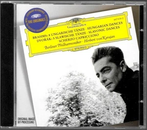 CD ALBUM / BRAHMS 8 UNGARISCHE TÄNZE DVORAK 5 SLAWISCHE TANZE SCHERZO - Imagen 1 de 2